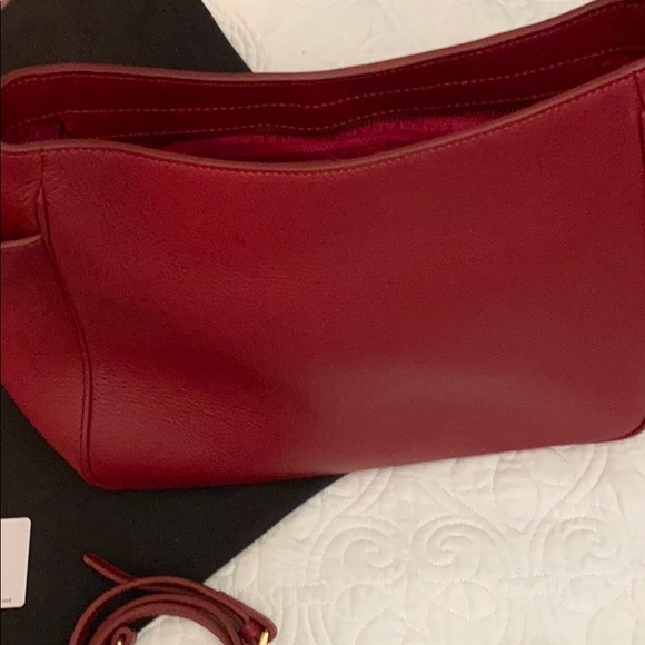 Red Satchel Bag - Picture 3 of 6
